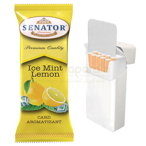 Card aromat tigari Senator Ice Mint Lemon
